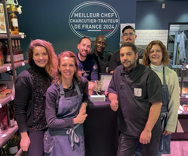 L'équipe accueillante et chaleureuse de Galarme Traiteur à Boulogne-Billancourt dans les Hauts de Seine