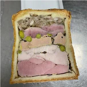Pâté en croûte fait maison à déguster à Boulogne-Billancourt proche de Saint Cloud